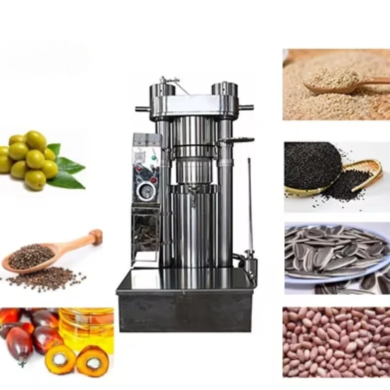Customize Automatic Hydraulic Oil Press Cold Machines Multi Functional Sesame Sunflower Seed Cocoa Liquor Butter Walnut Avocado