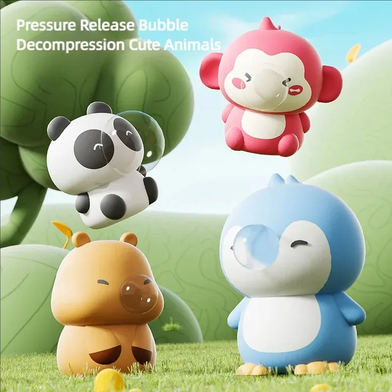 

Kawaii Capibara животное плевные пузыри мягкие игрушки для сжимания тревоги снятие стресса сенсорные игрушки-антистресс для взрослых детские игрушки
