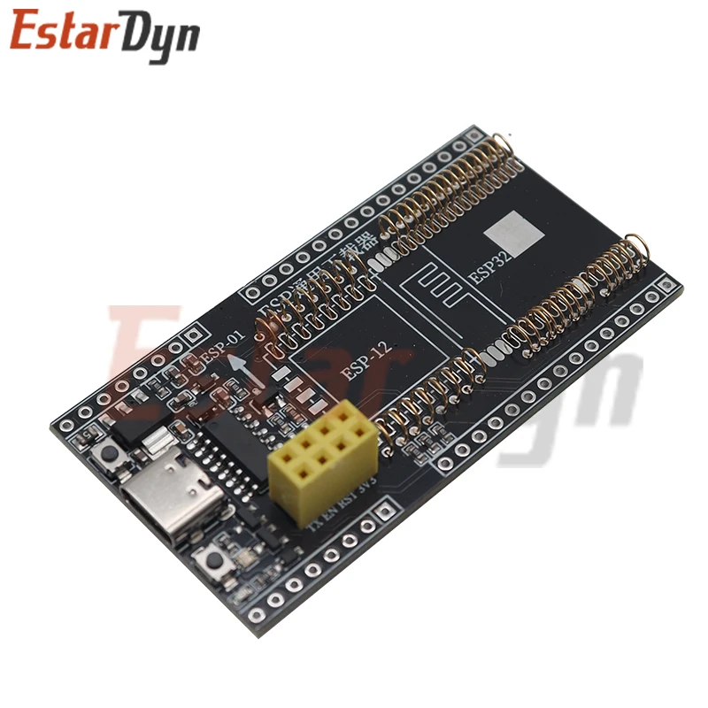 ESP8266 ESP32-WROVER Development Board Test Programmer Socket Downloader for ESP-01 ESP01S ESP12 ESP32