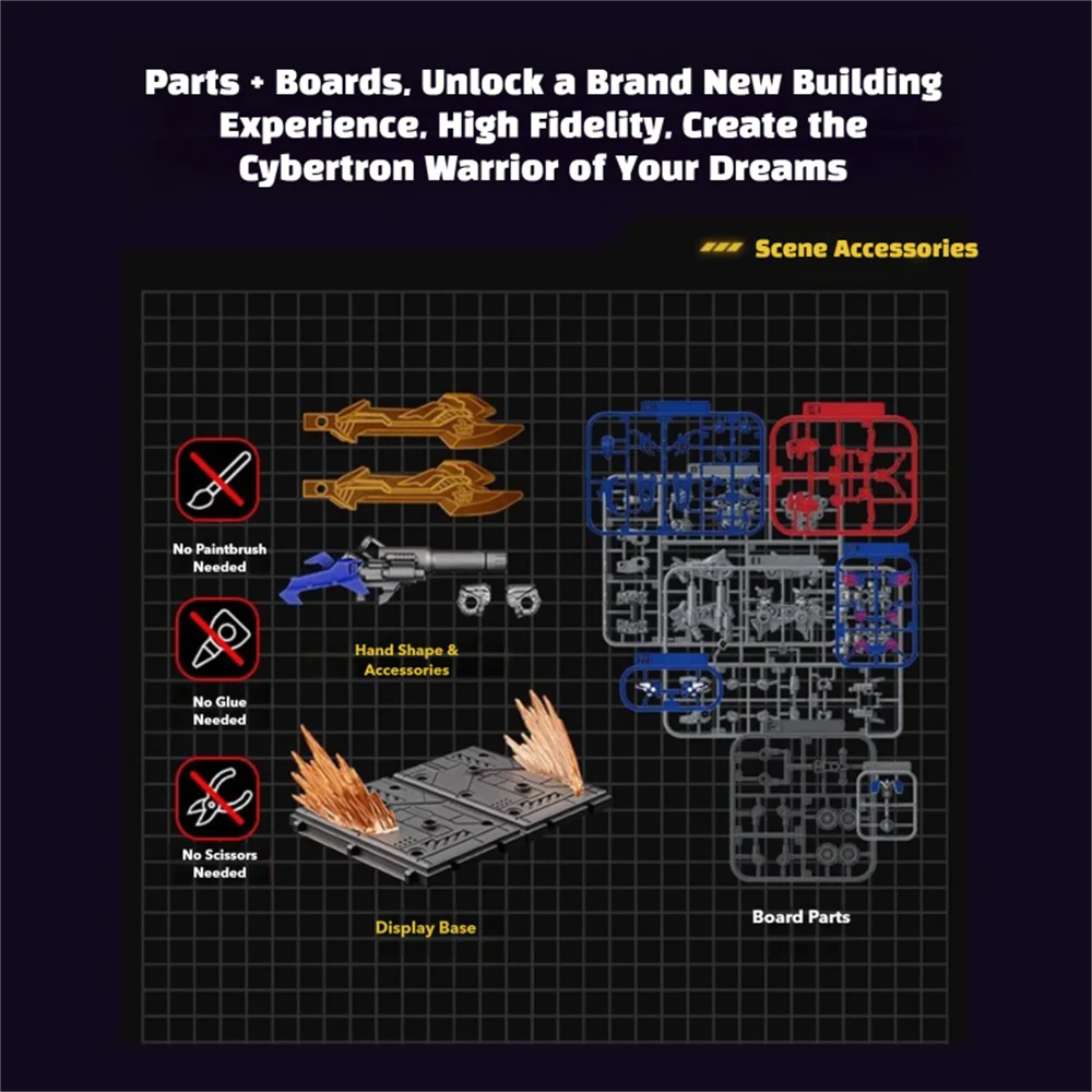 BLOKEES X Transformers Origins Film Ufficiale Optimus Prime Megatron Trasformazione Soundwave Action Figure Giocattolo Ornamenti Regalo