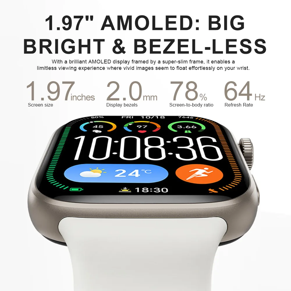 New Global Version HONOR Watch X5i SmartWatch 1.97