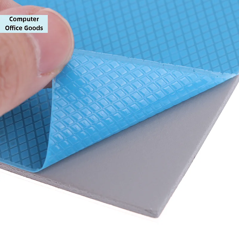 

【1Pc - 17W/MK GPU CPU Heatsink Cooling Conductive Silicone Thermal Pad 100x100mm Thickness 0.5/1/1.5/2/2.5/3mm Insulation Pad】