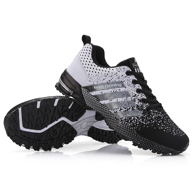 Herren Laufschuhe neue atmungsaktive Outdoor-Sport Damen leichte Sportschuhe bequeme Sport trainings schuhe.