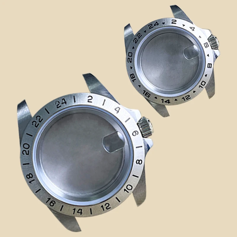 

Classic 20mm Stainless Steel Waterproof Case For NH34 NH35 NH36 Automatic Movement Sapphire Glass DIY Assembly Case Accessories