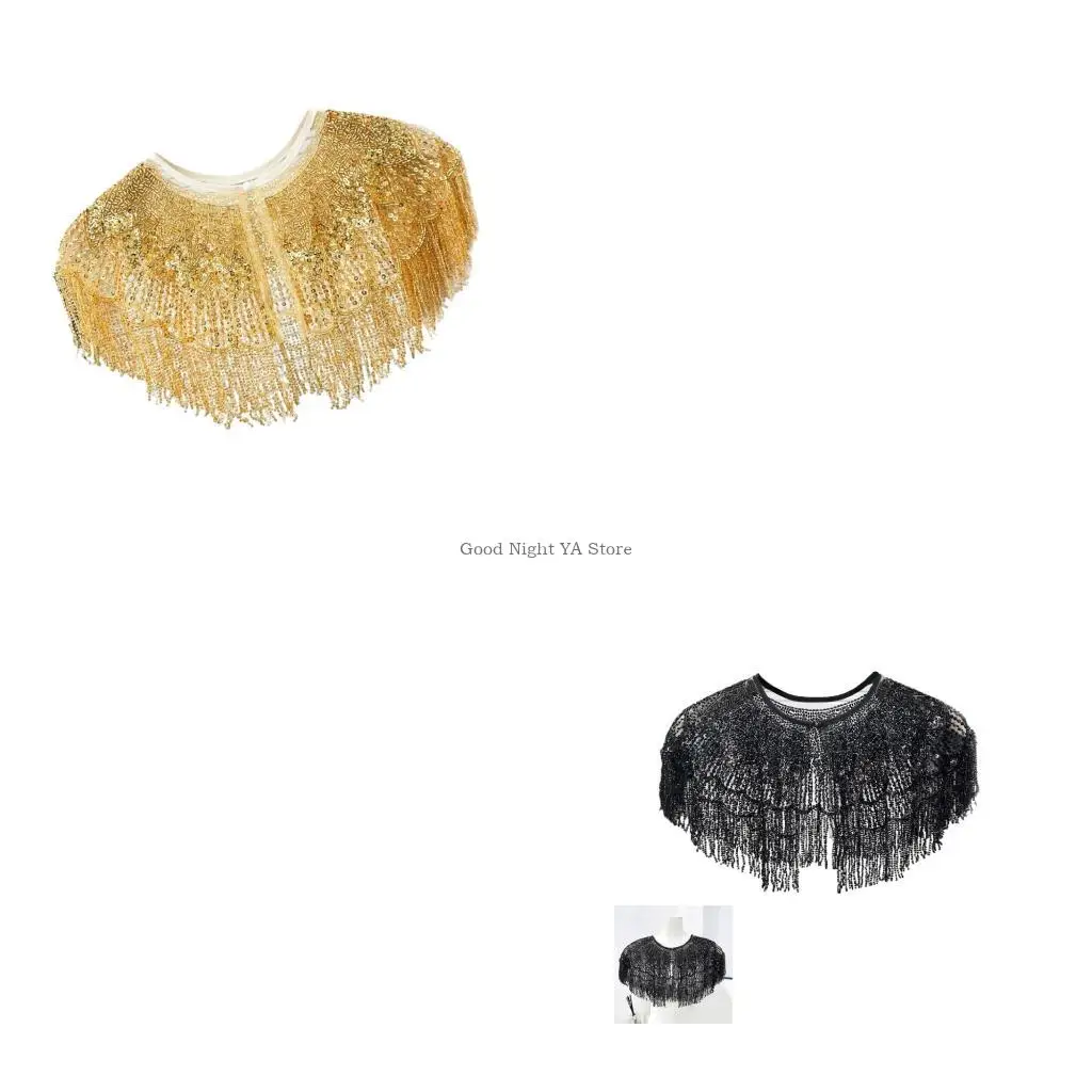 

Thin Polyester Sparkling Border Wrap Highlighting Complex Embroidery For Travel Accessories And Formal Instances