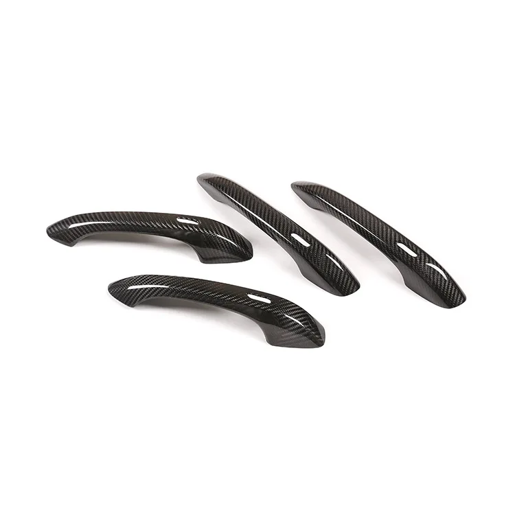 

Подходит для Porsche Cayenne, внешняя модифицированная накладка на внешнюю ручку из настоящего углеродного волокна, накладка на дверную ручку автомобиля