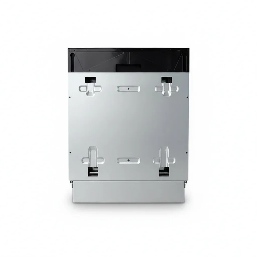 Fully Integrated Dishwasher, 14 Place Settings Stainless Steel Built-in Dishwasher, 6 Programs Low Noise Household