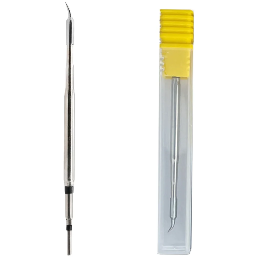 Soldering Iron Tips C210 Type 3pcs Set Flat Curved and Extra Pointed Copper Tips for 210 Series Soldering Equipment