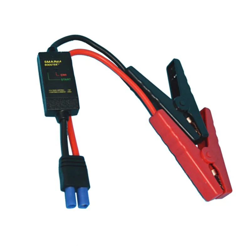 

AA49 2X 12V 200A-500A Intelligent Booster Cable Smart EC5 Connector Car Truck Emergency Jump Starter Alligator Clamps Clip