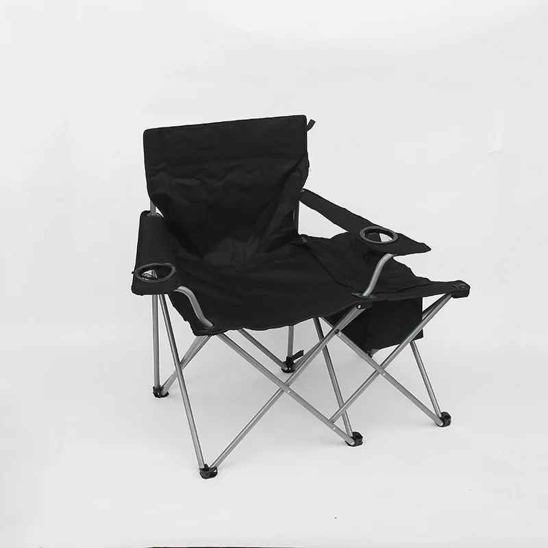 

Outdoor portable umbrella folding chair stool camping beach chair, multi-functional storage box fishing chair