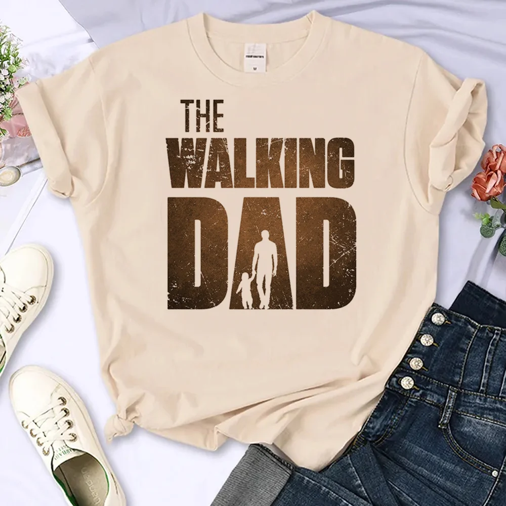 the Walking Dead Tee women summer comic t-shirts female designer clothes