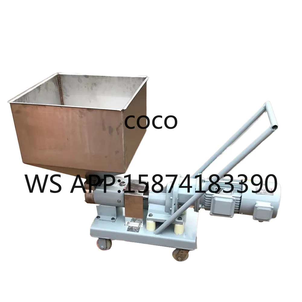 75HP 3RP Series Sanitary Cam Rotor Pump, Stainless Steel High Pressure Food Grade Transfer Pump with Hopper
