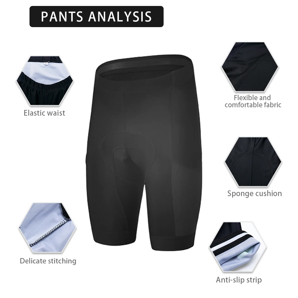 Raudax 2025, Herren-Kurzarmtrikot-Sets, Ropa Ciclismo Hombre, Sommer-Radsportbekleidung, Triathlon, Trägerhose, Anzug, Fahrraduniform – Detail 6