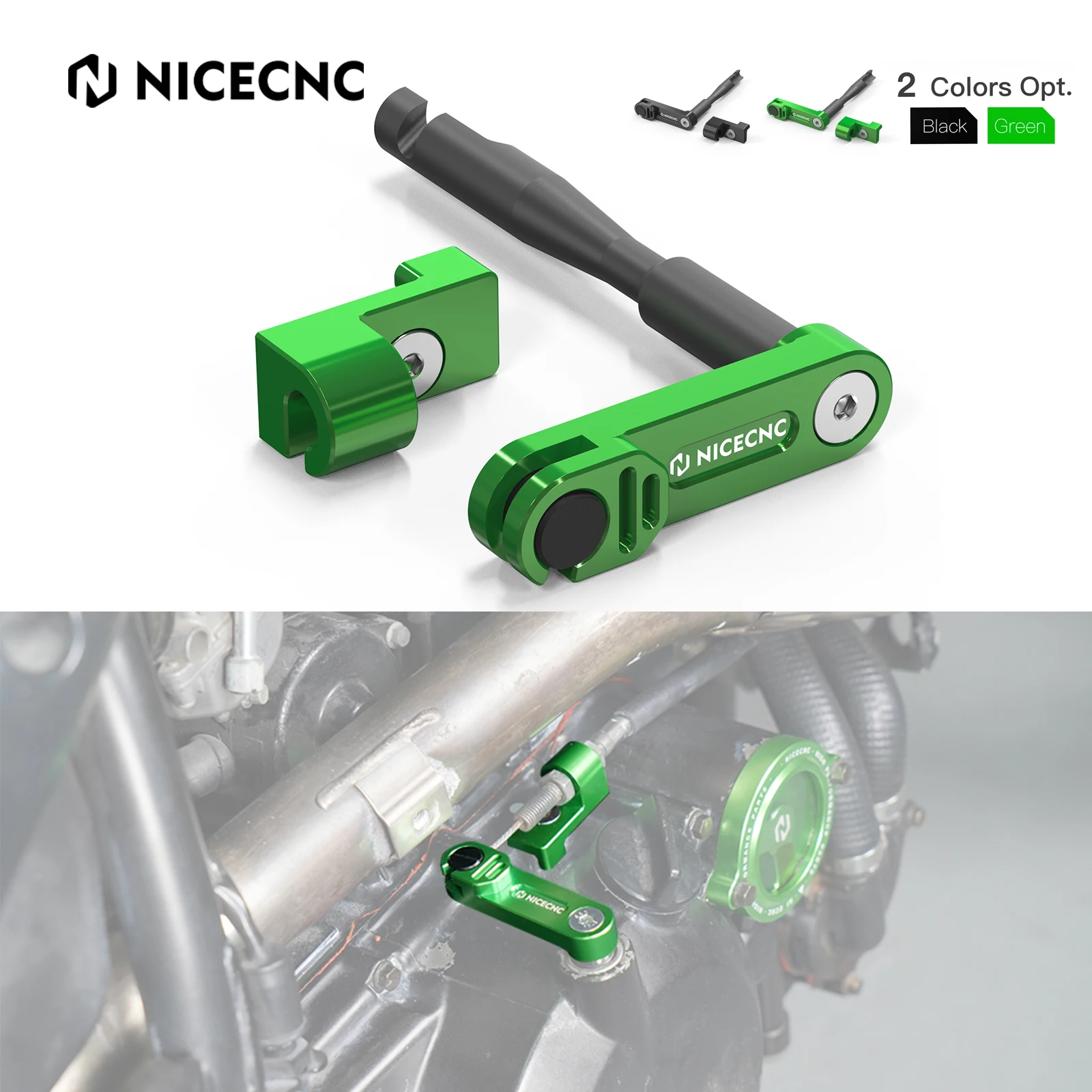 For Kawasaki 2011-2018 KLR650 KLR 650 One Finger Clutch Arm Fit 2011 2012 2013 2014 2015 2016 2017 2018 klr650 klr 650 Kawasaki