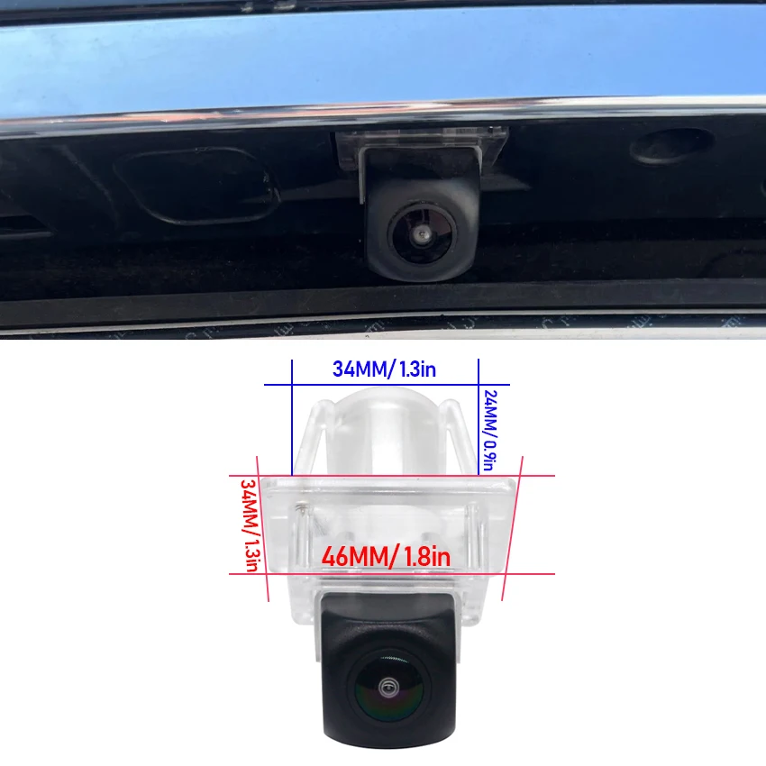 Car Rear View Camera For Mercedes Benz E Class W212 W207 C207  CCD Full HD Night Vision Reverse Camera high quality RCA