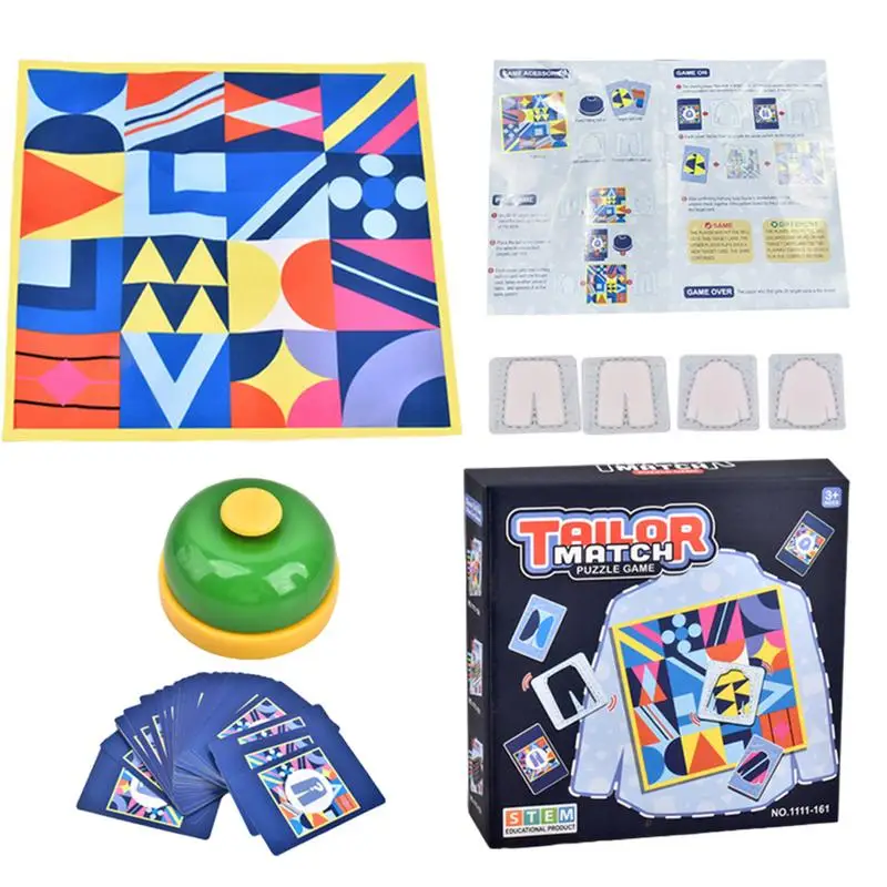 Card Game For Kids Clothes Matching Kids Playing Cards Educational Kids Playing Cards With A Bell For Kids And Families