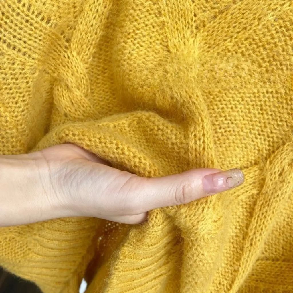 

Женский пуловер с v-образным вырезом, свободный крой, осенне-зимний свитер, красивый взрывной белый возрастной дизайн с ленивым веером F102001