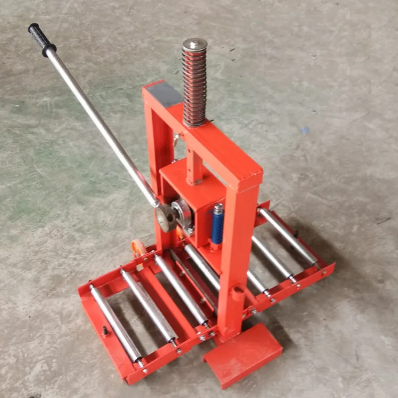 Cement Brick Cutting Aerated Block Brick Cutting Machine, Manual Vertical Small Portable Hand Press Brick Cutting Machine