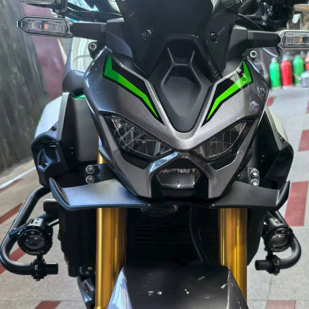 For Kawasaki Z900 Z900SE 2025 Front Spoiler Downforce Naked Aerodynamic Winglet Deflector Z 900 SE Front Headlight Extension
