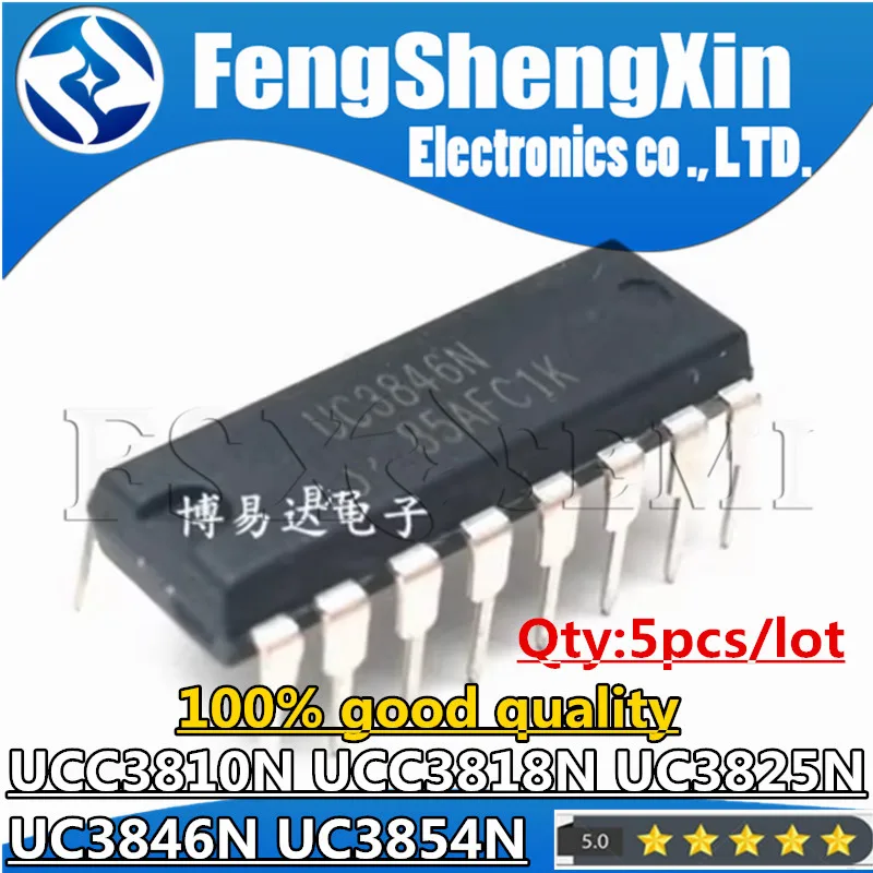 5PCS UCC3810N UC3846N DIP16 UC3846 3846 UC3846AN IC UC3825N UC3825 UC3825BN UC3854N UC3854 UC3854BN UCC3818N UCC3818 UC3818N