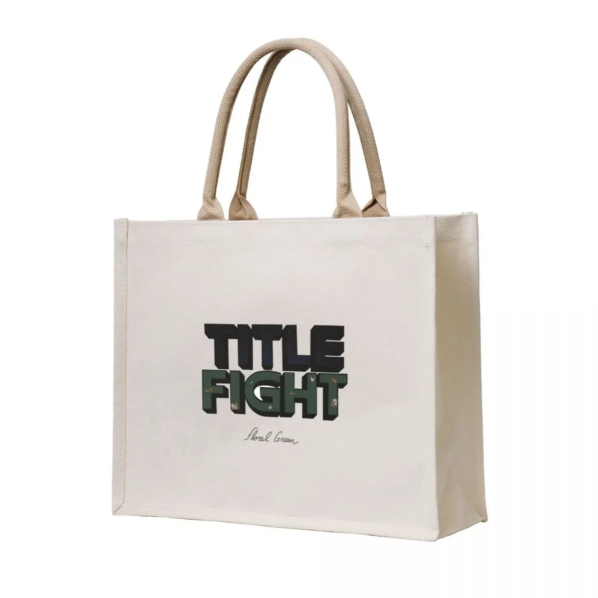 

Title Fight Tote Bag canvas tote bags cute pouch bag Women's beach bags
