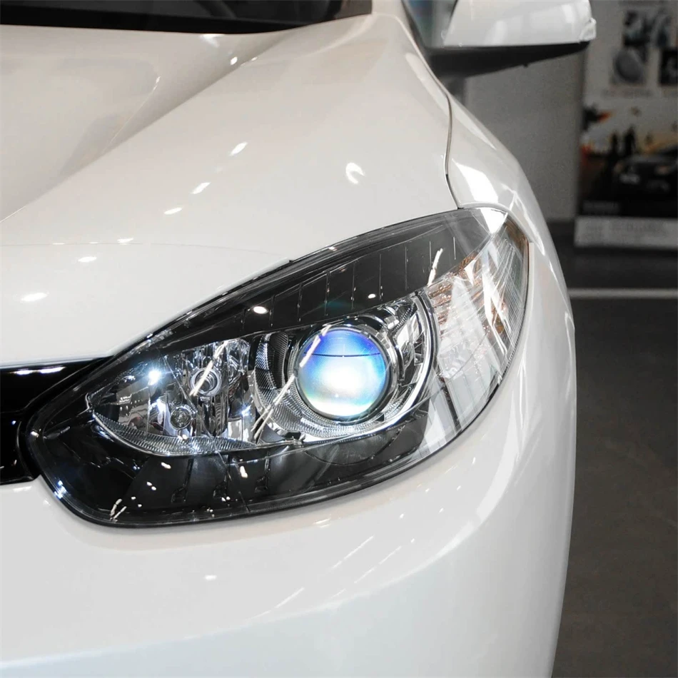 For Renault Fluence 2011 2012 2013 2014 2015 Accessories Cars Transparent Housing Headlamp Lens Cover Shell Lampshade Caps