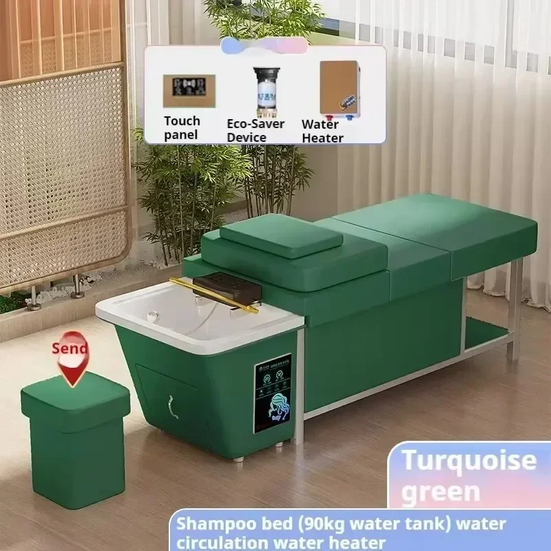 2025 Ingebouwde watertank hoofdspa shampoo stoel salon wasbak Japanse haarwas styling Camilla Lashista shampoo meubilair