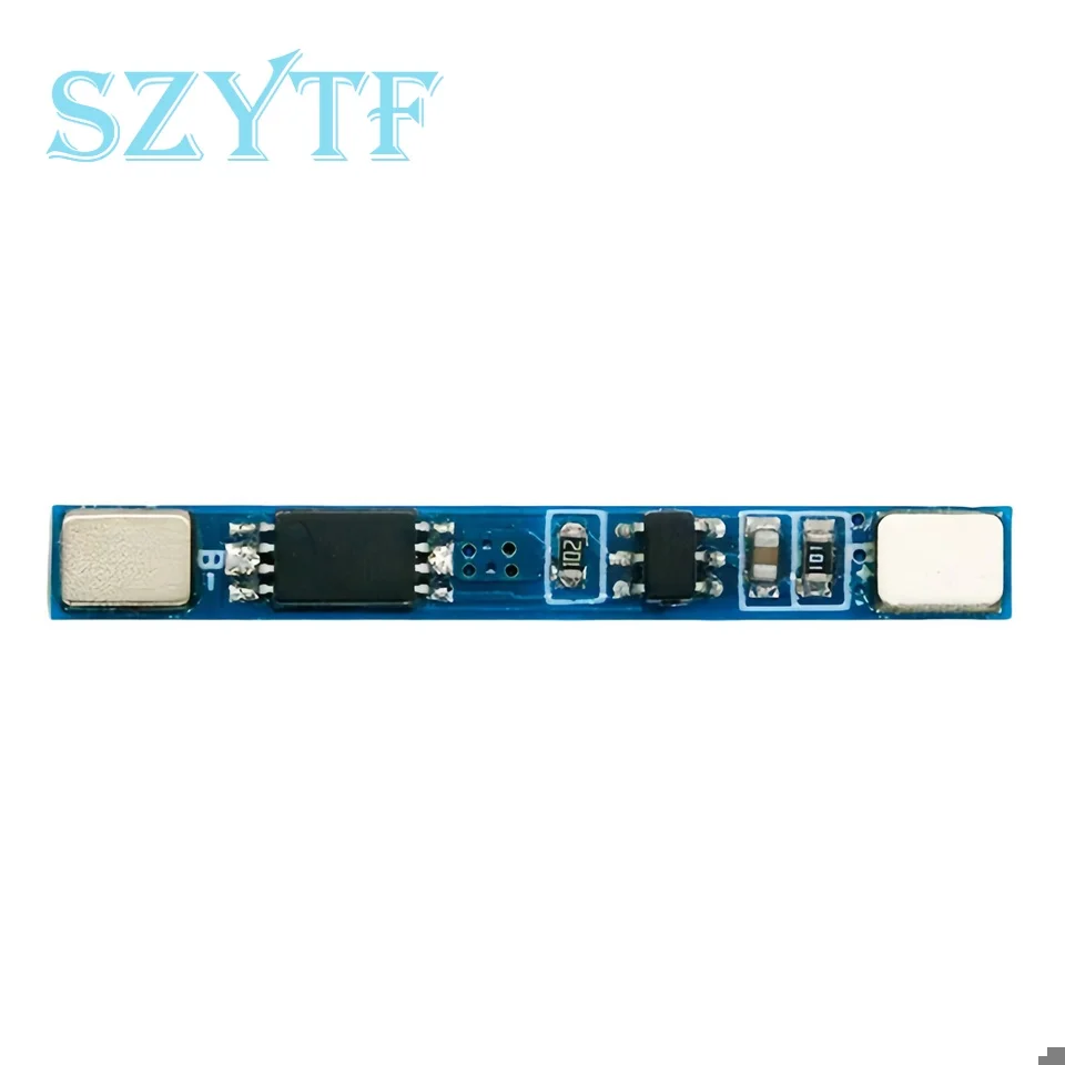 10-100PCS 1S 3.2V 3.7V 3A Lithium Li-ion BMS PCM Battery Protection Board Pcm For 18650 32650 Battery