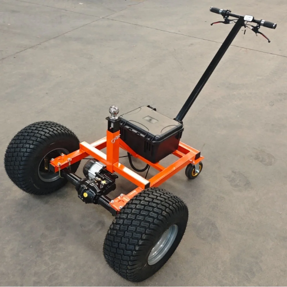 Airow New Design 3500LB Load Capacity Metal Electric Trailer Dolly Tug Mover 3-Wheel Boat Tow Tractor Ship Movers