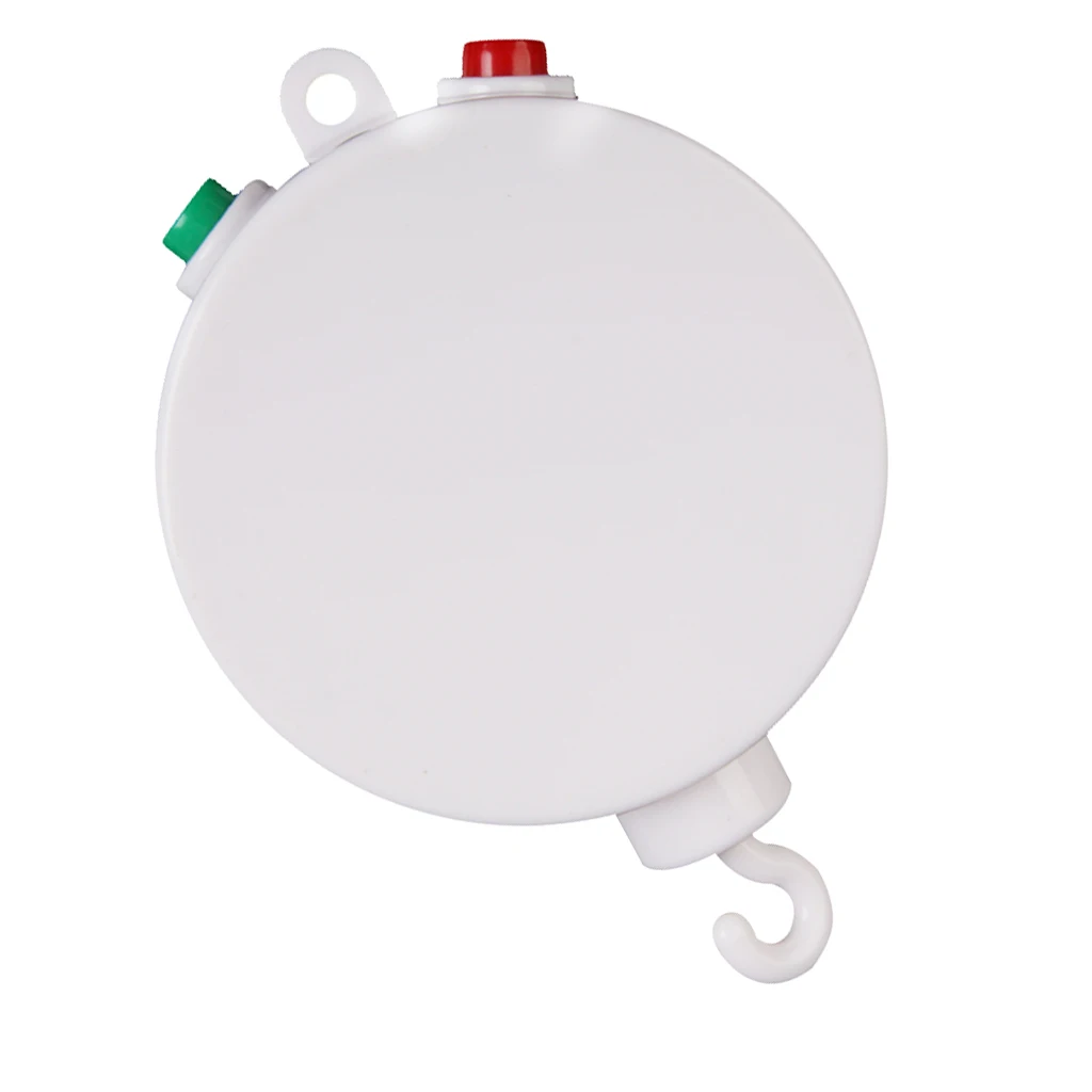 กล่องดนตรีติดเตียงเด็ก ของเล่นพลาสติก พร้อมไฟและเสียงเพลง สำหรับอุปกรณ์เสริมติดเตียงเด็ก