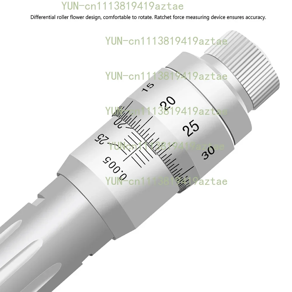 6-100mm Three-Jaw Inner Diameter Micrometer Internal Aperture Measurement 0.004mm High-precision Mechanical Micrometer
