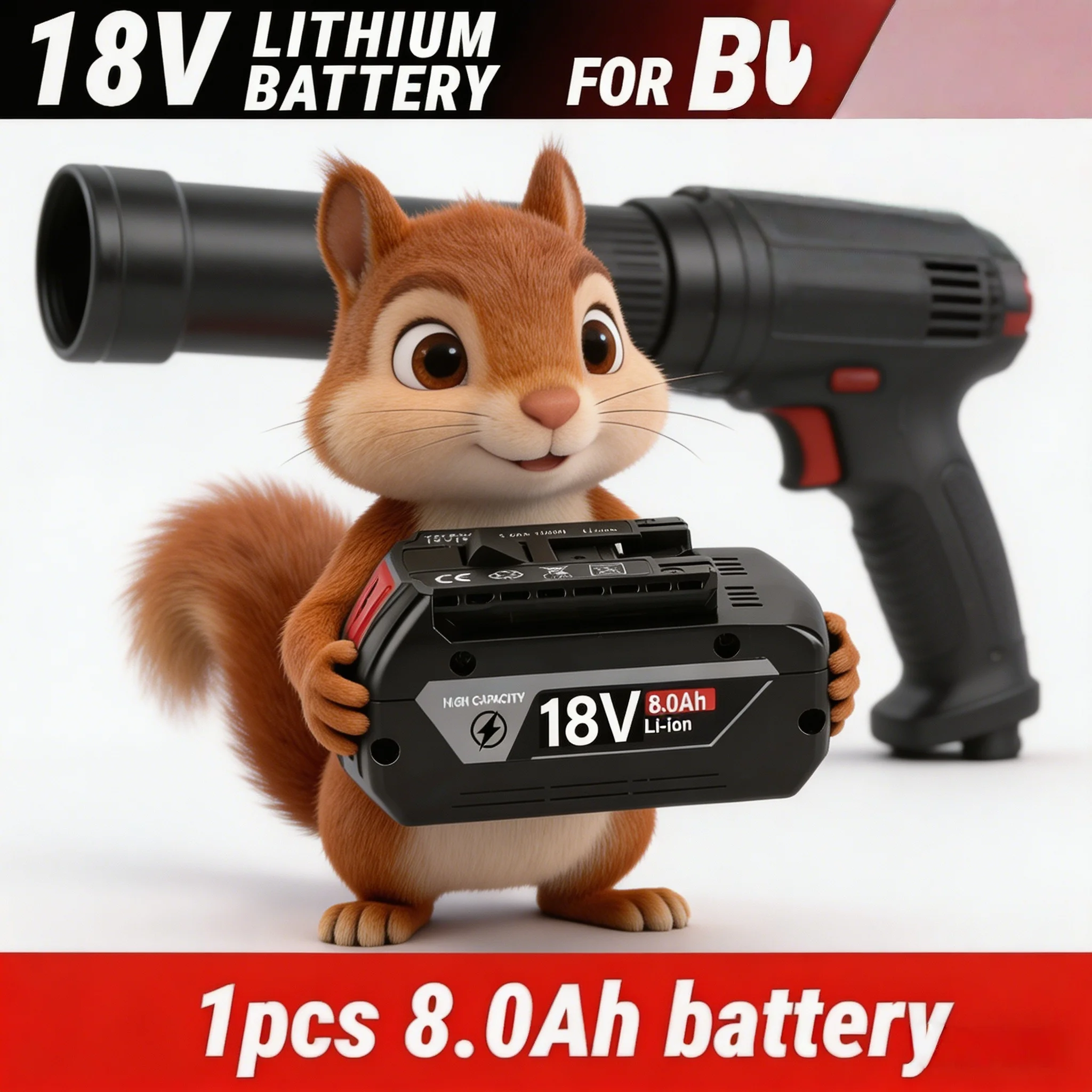 

original for Bosch 18V battery, 18V and 12000mAh backup batteries, Draadloze professional system, BAT609 BAT618 GBA18V80 tool
