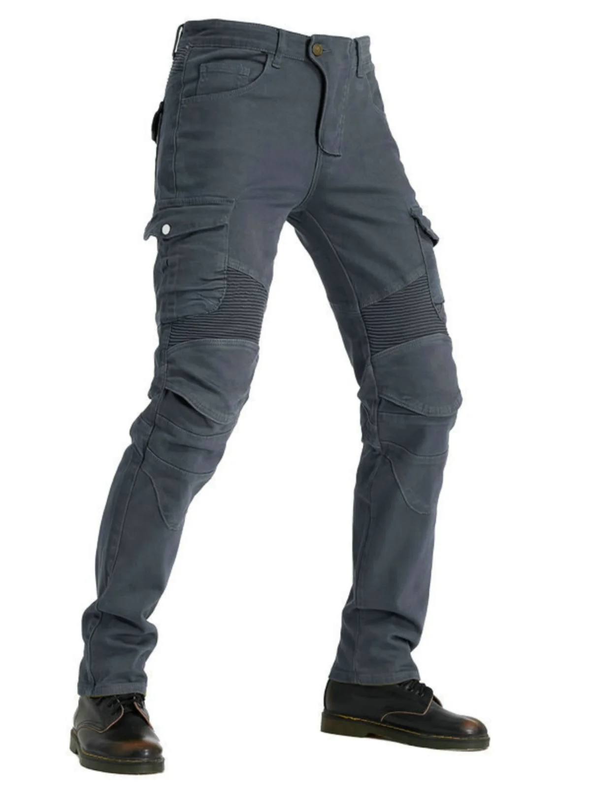 Volero Jeans da motociclista casual Protezione da pendolarismo Pantaloni da moto anticaduta Uomo Ey Four Seasons Universal