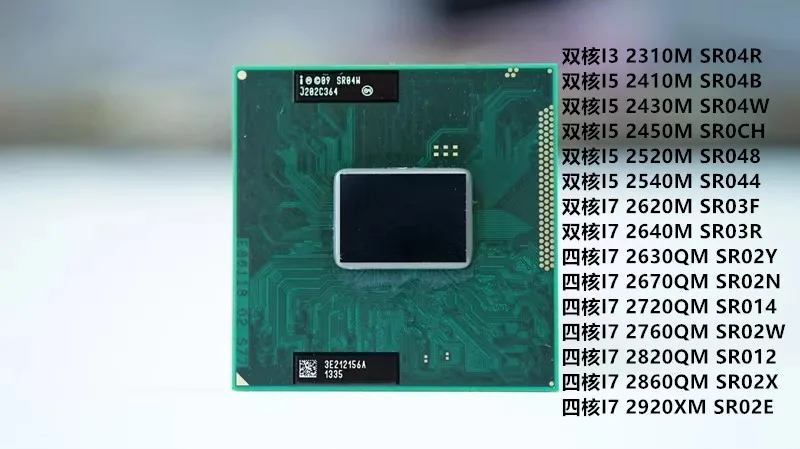 I3 2310M I5-2410M 2…