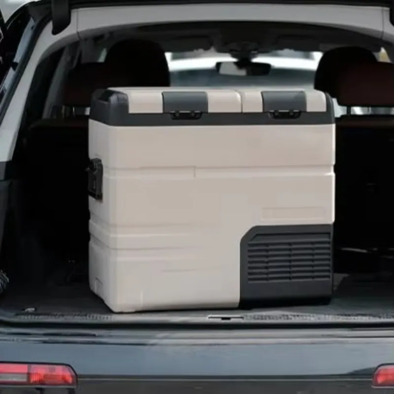 35L Multi‑Voltage Portable Car Fridge Refrigerator Freezer 12V 24V 220V Mini RV Cooler for Camping Camper Outdoor Travel