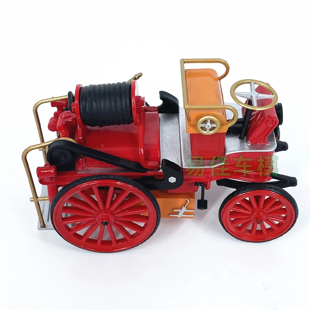 Diecast escala 1:43 francês 1900 motor de bombeiros liga modelo de carro brinquedo colecionável presente lembrança exibição ornamento