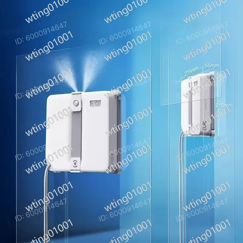 for Smart Robot for Washing Windows MINI2 Window Cleaning Robot 8000Pa Glass Vacuum Cleaner 100-240V