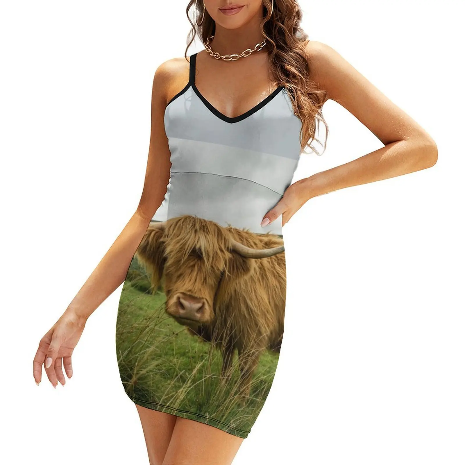 

Hairy Coo Sling Dress dresses for official occasions dresses summer summer woman dress 2025 Dress women