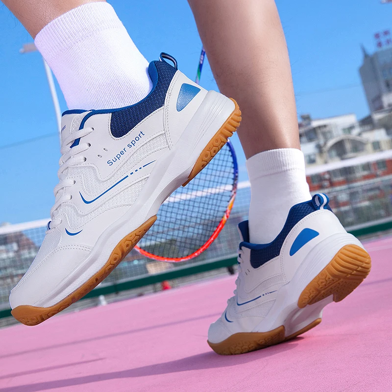 

Badminton Shoes for Men and Women, Training Shoes, Shock-Absorbing, Breathable, Professional Sports Shoes, Non-Slip, Wear-Resistant, Couple Shoes