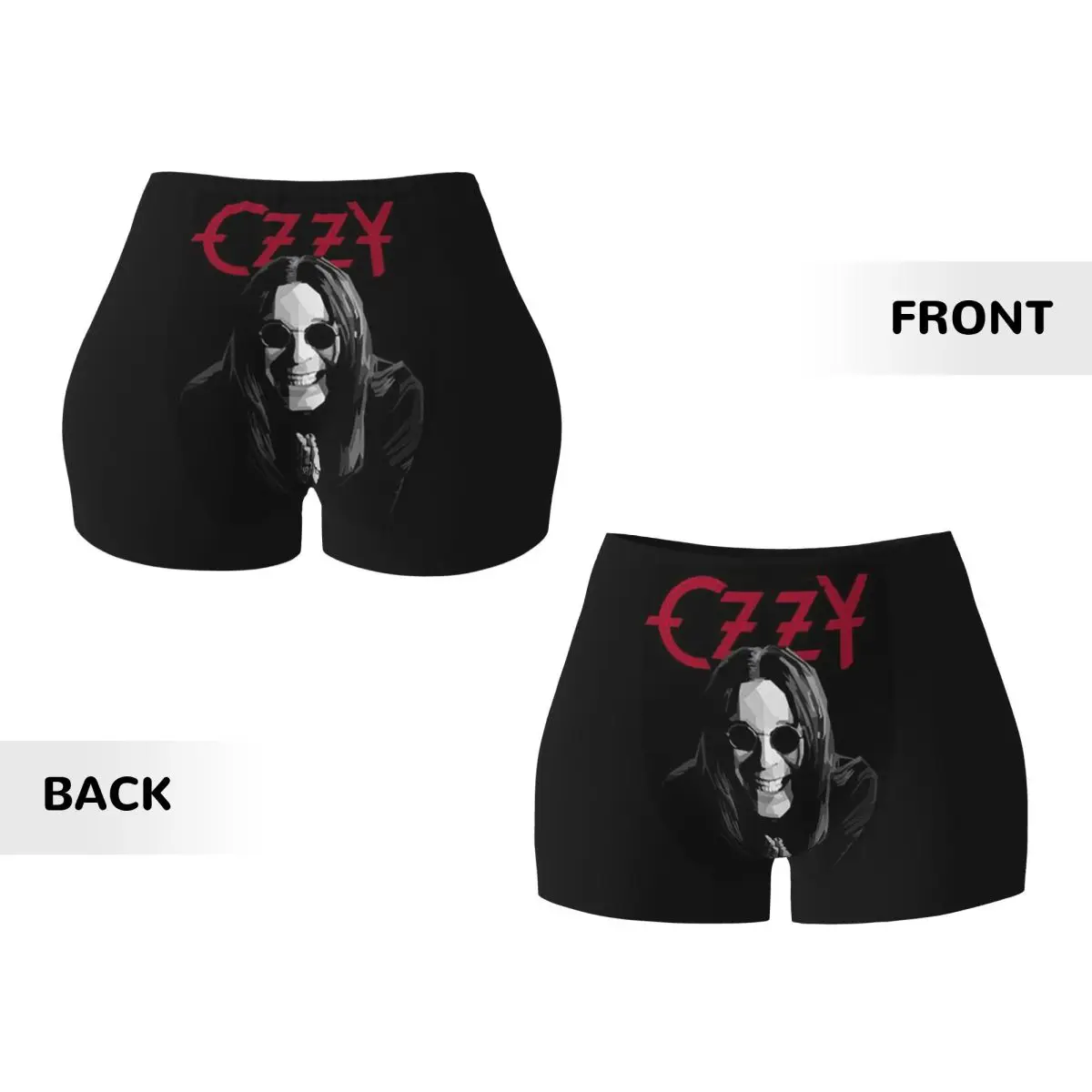 Benutzerdefinierte Ozzy Osbourne British Heavy Metal Rock Musik Sänger Yoga Shorts Frauen Gym Workout Laufen Athletische Biker Shorts