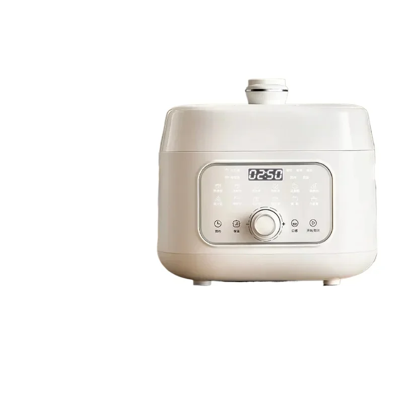Electric pressure cooker household 3L large capacity uncoated stainless steel liner small smart rice cooker