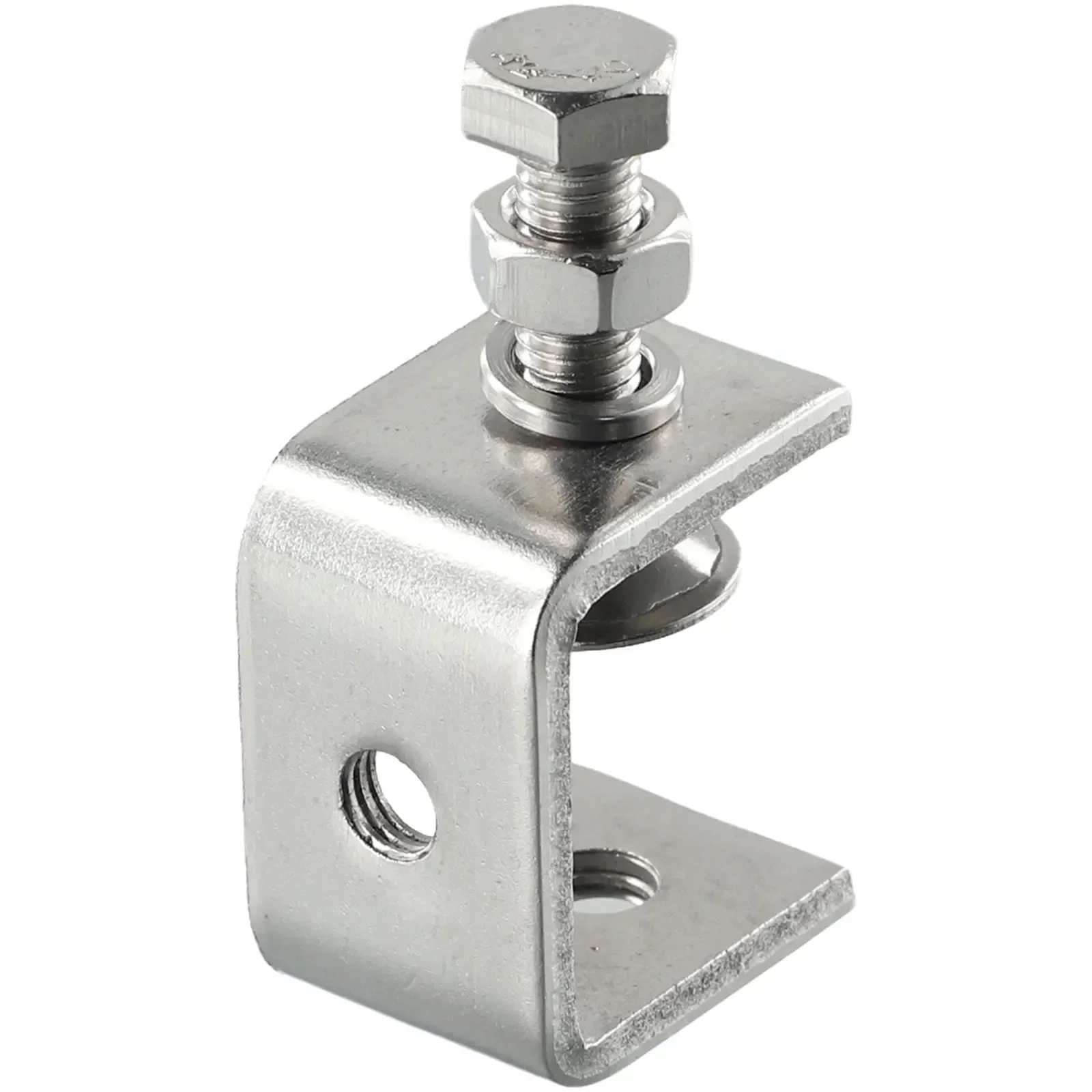 Corrosion-resistant C-clamp Jaw 1/2/4pcs 16-25mm Clamp Range Easy To Install Ractical Design Silver Stainless Steel