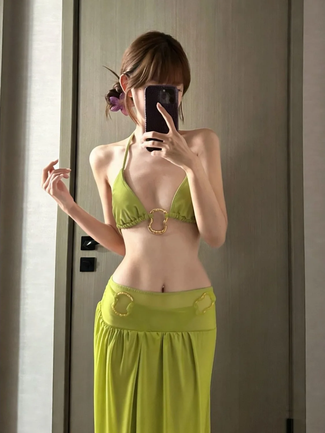 

Сексуальный раздельный купальник-бикини для женщин: красивый, отбеливающий, для небольшой груди, для отдыха на острове, для горячих источников