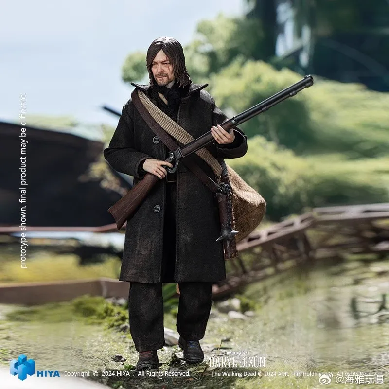 متوفر في المخزون ألعاب نموذجية متحركة HIYA Daryl Dixon 1/12 The Walking Dead: Daryl Dixon Season