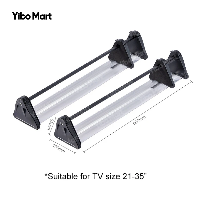 

RACEBEAR 500mm/19.7" 730mm/28.7" Bezel Free Kit for 35-55" 21-35" Monitors Curved Screens 1 Pair Standard Version