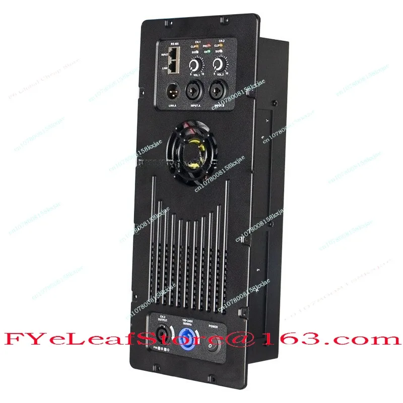High-power DSP digital active belt power amplifier module Class D two-channel 1000W performance full-range speaker equipment