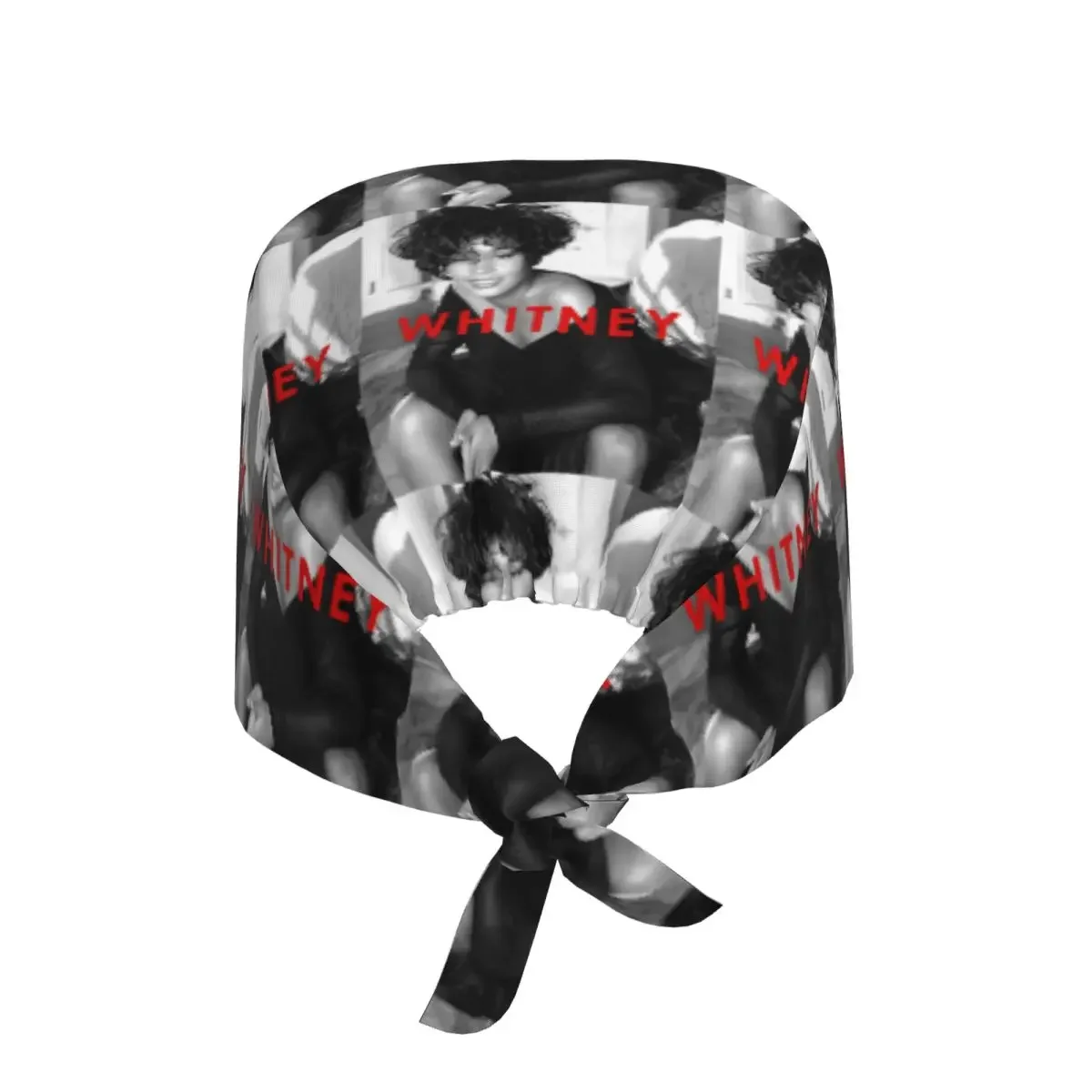 Vintage Whitney Houston Inspired Scrub Hat Doctor Working Surgical Cap Men Women Adjustable Nursing Caps for Dentist