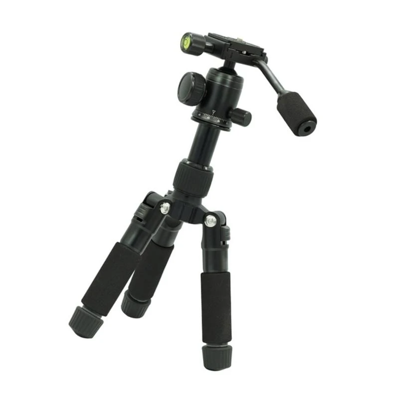 31BA 20inch Mini Tripod Adjustable Height 360Degree for Cameras and Phones for Travel