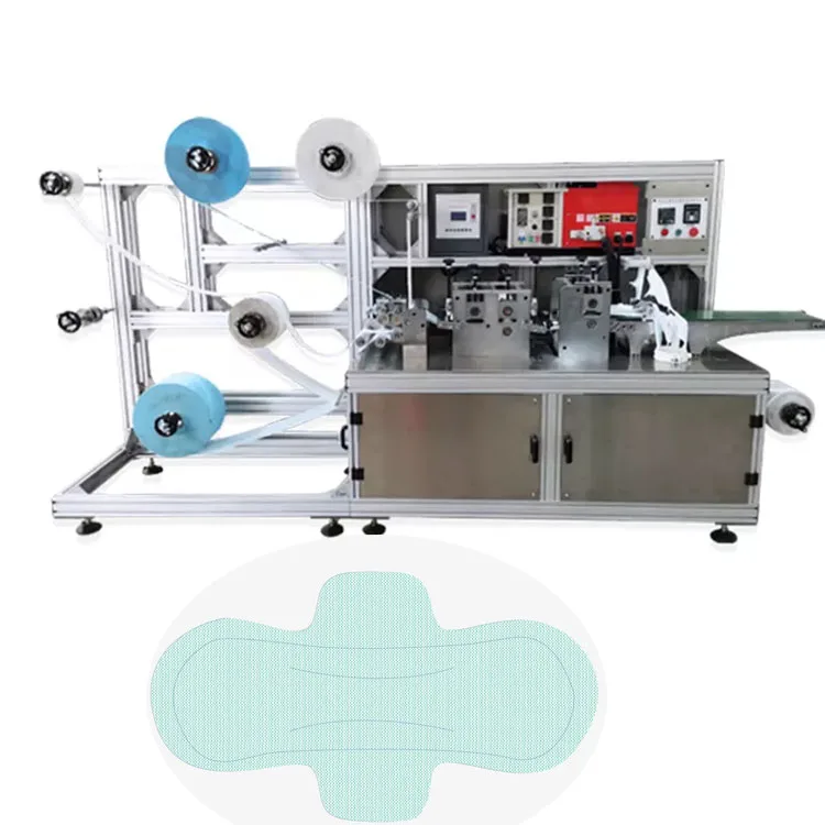 full automatic high efficient pad production machine women sanitary napkin making machine