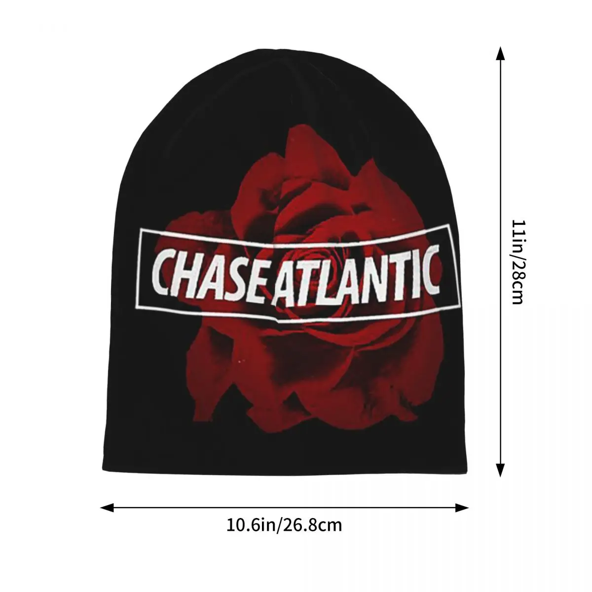 تشيس أتلانتيك روز شعار Skullies Beanies القبعات الدافئة الخريف الشتاء في الهواء الطلق قبعة محبوك قبعات بونيه للجنسين الكبار